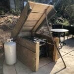 cooking area of reverie retreat