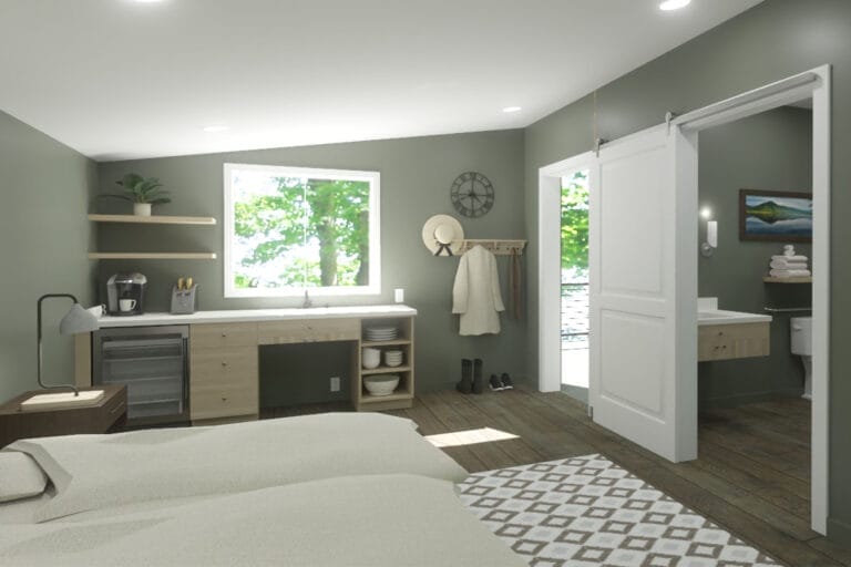 Black Oak Cabin inside (ADA Accessible)